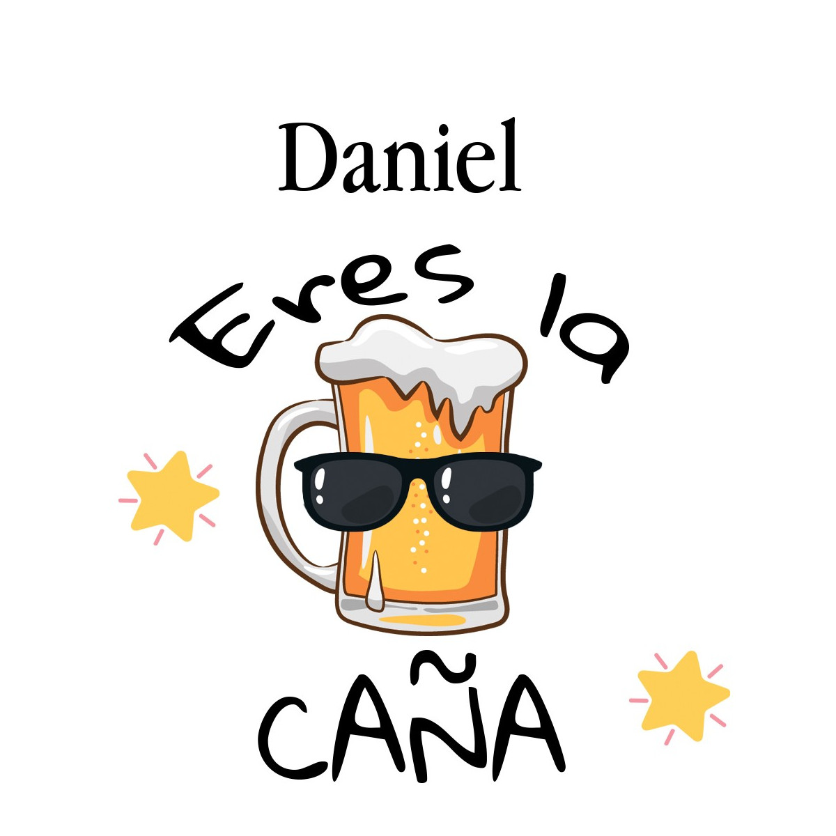 Adesivo quadrado personalizado 5 x 5 com o nome você é o melhor