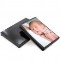 Porta cartão preto para homens personalizado com foto colorida