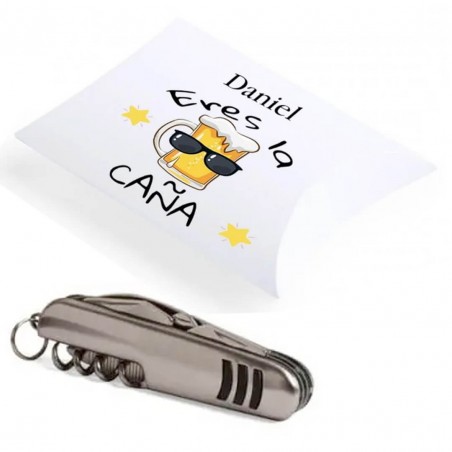 Faca em caixa de presente personalizada com adesivo você é a melhor.