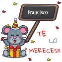 Adesivo quadrado personalizado com o nome que você merece