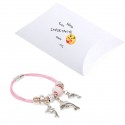 Pulseira em caixa de presente personalizada com nome você é importante para mim