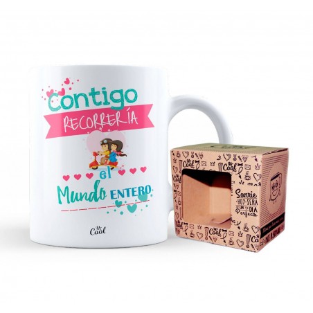Caneca contigo percorreria o mundo inteiro
