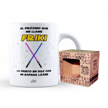 Caneca o próximo que me chamar de aberração eu vou cortá lo em dois com minha espada laser