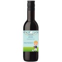 Vinho de comunhão personalizado para meninos com adesivo com o nome do convidado