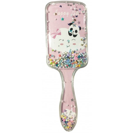 Meninas kawaii escovam com confete