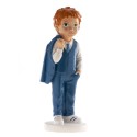 Figura de bolo menino comunhão informal