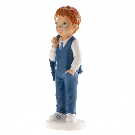 Figura de bolo menino comunhão informal