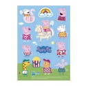 Decoração comestível recortada para bolo e cupcake peppa pig