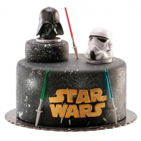 Figura de decoração para bolos darth vader