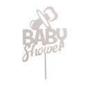 Decoração de topo de bolo para chá de bebê