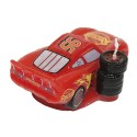 Vela para bolo design carros