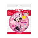 Biscoito comestível para decoração de bolo com design da Minnie