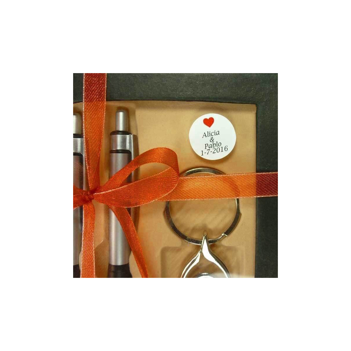 Lembrança de casamento personalizada para homens