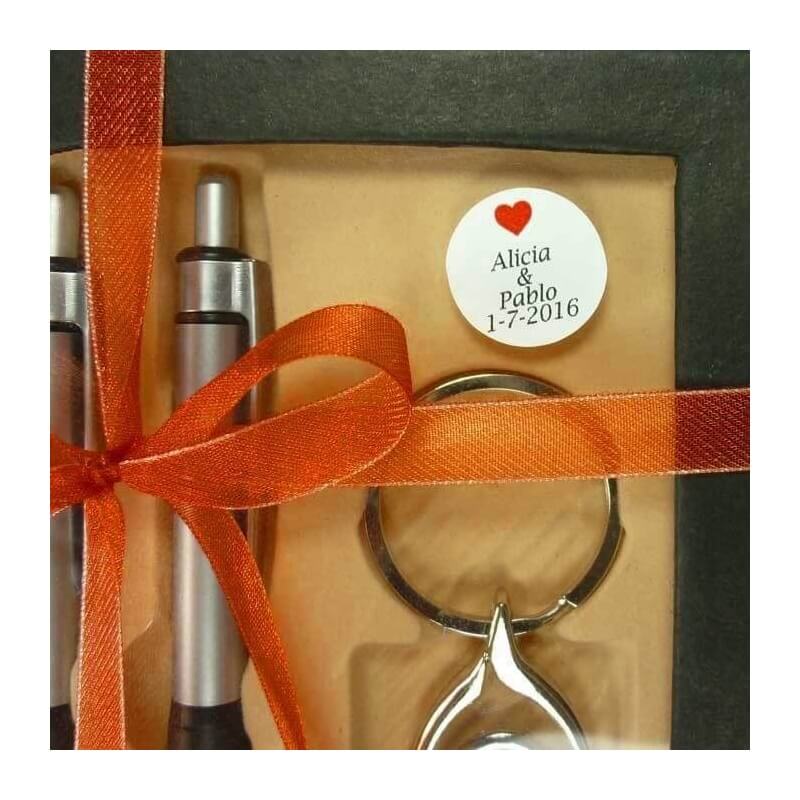 Lembrança de casamento personalizada para homens