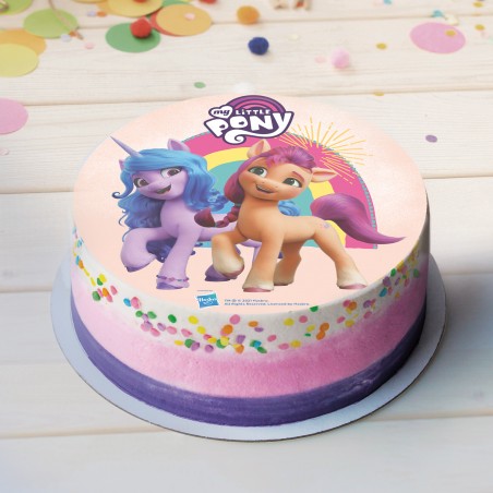 My little pony cake wafer disco 20cm