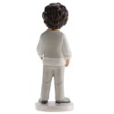 Figura de bolo para comunhão menino bruno