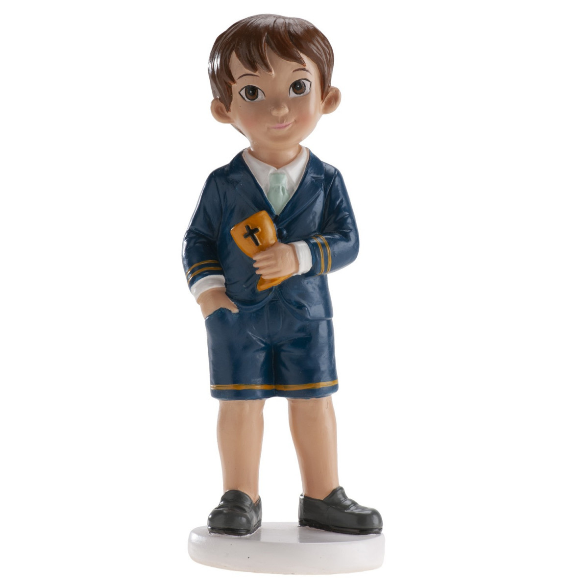 Figura de bolo menino comunhão Blas com cálice