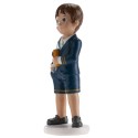 Figura de bolo menino comunhão Blas com cálice