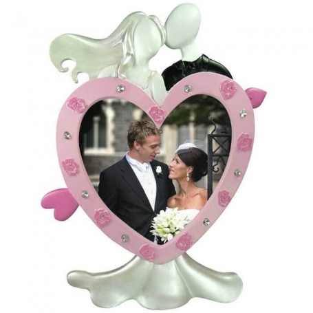 Moldura de fotos para convidados de casamento