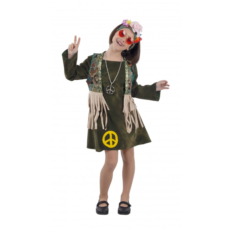 Disfarce Hippie menina