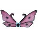 Asas de borboleta tecido