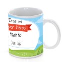 Caneca dia dos pais personalizada com nome