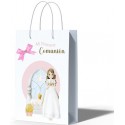 Bolsa menina comunhão no altar pequena