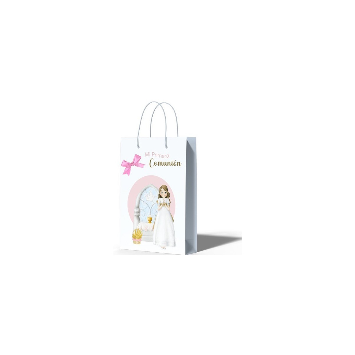 Bolsa menina comunhão no altar pequena