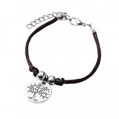 Pulseira com árvore de medalhas/a vida é um presente,