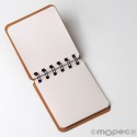 Caderno espiral estilo masculino