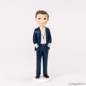 Figura de bolo menino primeira comunhão