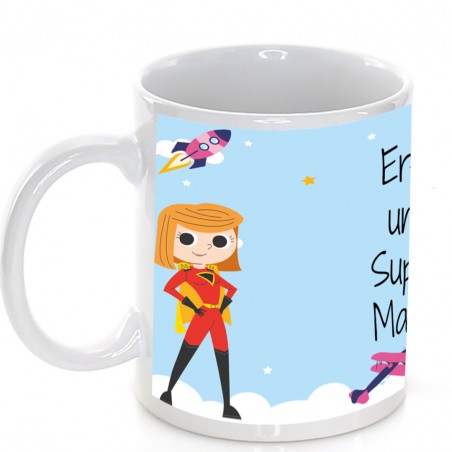 Caneca personalizada super mamãe