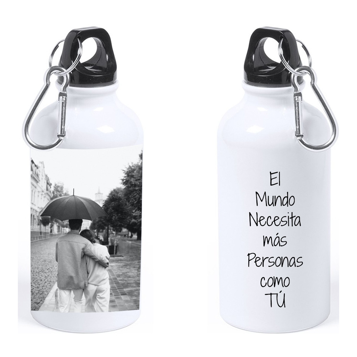 Garrafão personalizado com foto colorida e texto
