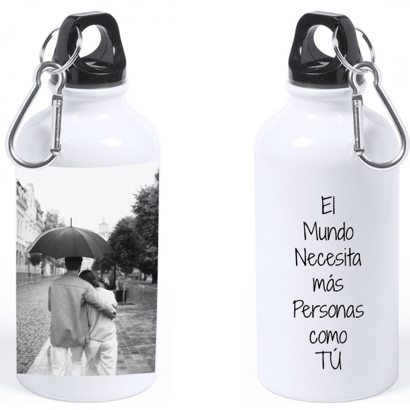 Garrafão personalizado com foto colorida e texto
