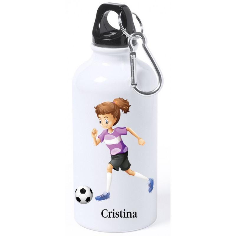 Bola de futebol menina personalizada com nome