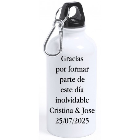 Bidão de casamento noivos moto personalizado com texto