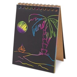Caderno Scrapy para Desenhar em Multicolor