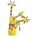 Girafa de madeira dançante