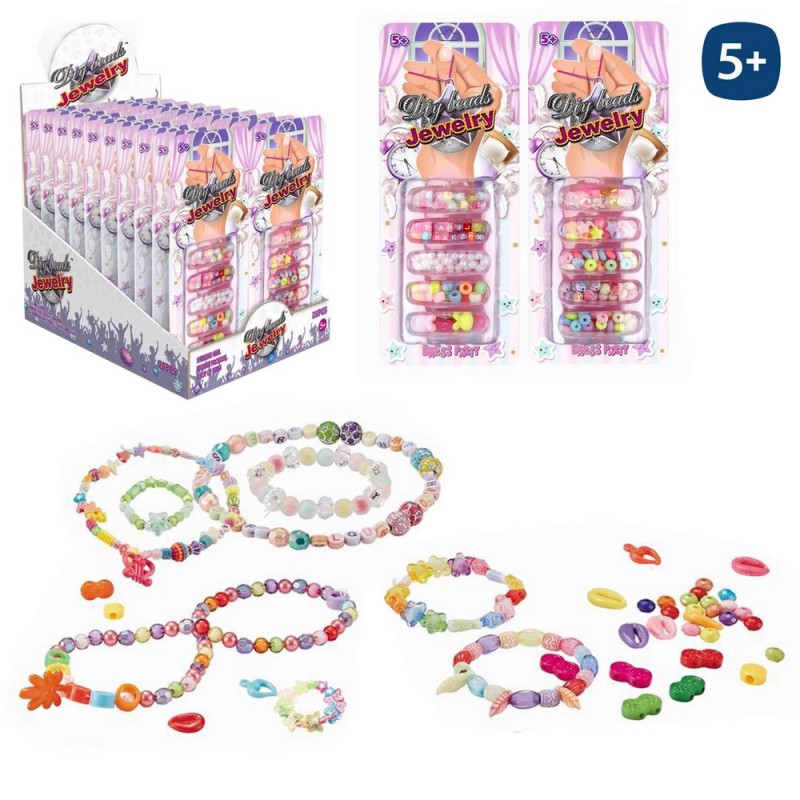 Contas de pulseira e colares