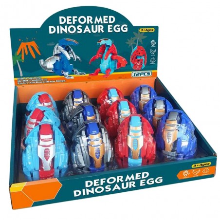 Ovo dinossauro robô autodesdobrável