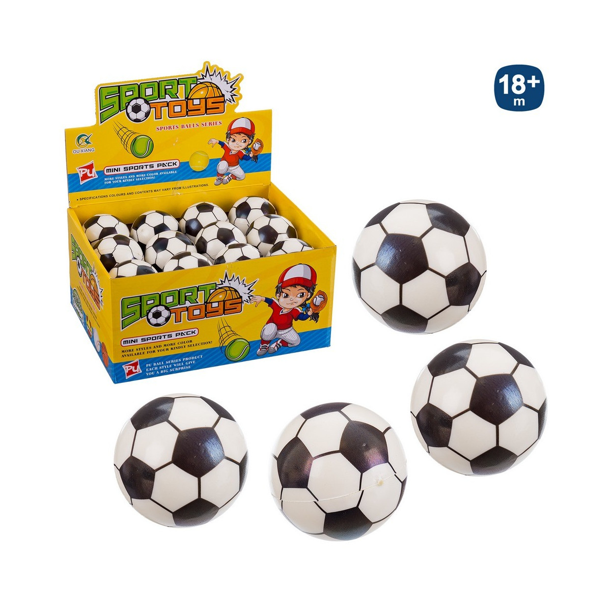 Bola de espuma de futebol
