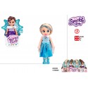 Boneca princesa 10 cm sortidas