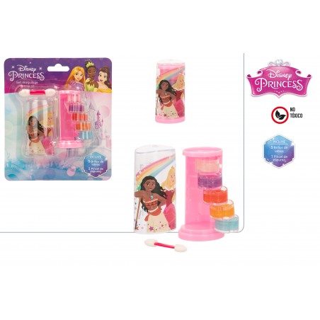 Brilho labial na torre das princesas disney