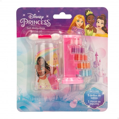 Brilho labial na torre das princesas disney