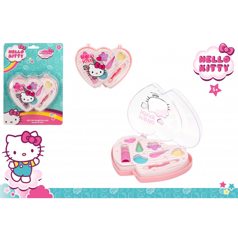 Caixa de maquiagem hello kitty