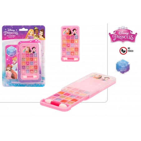 Brilhos labiais princesas disney em caixa com forma de telefone móvel