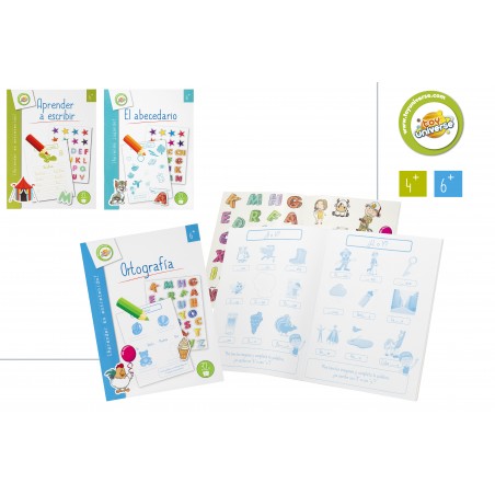 Livro educativo para aprender a escrever