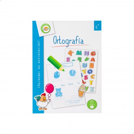 Livro educacional 32 pg (ortografia alfabeto aprender a escrever