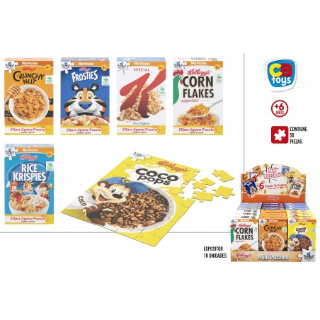 Mini quebra cabeça kelloggs