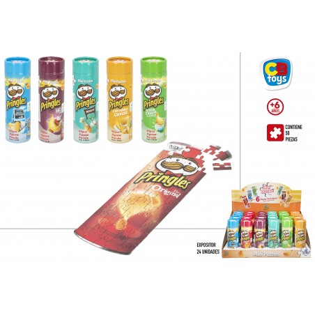 Mini quebra-cabeça pringles
